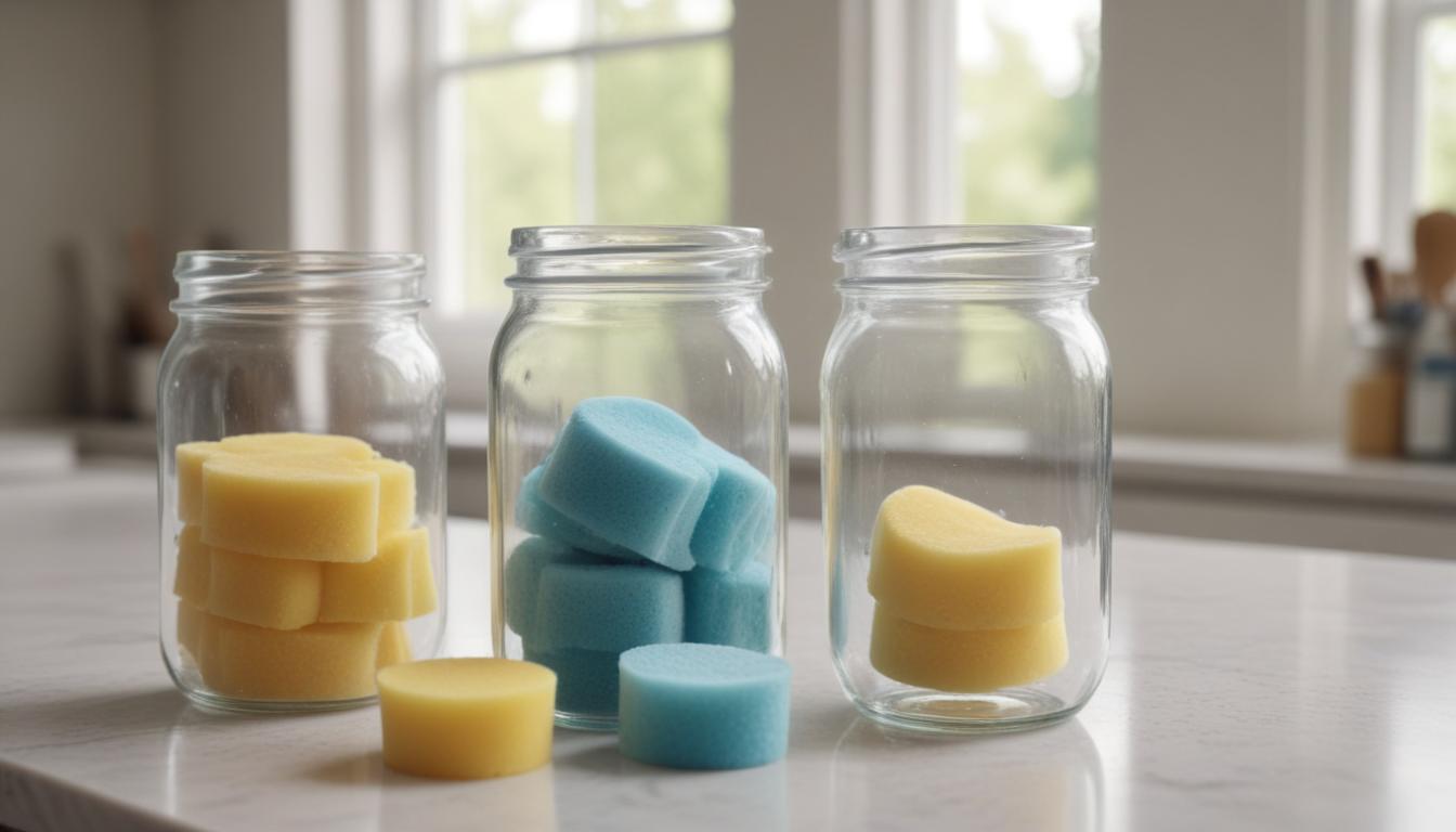 Jar lids decorated with twine and labels for customization