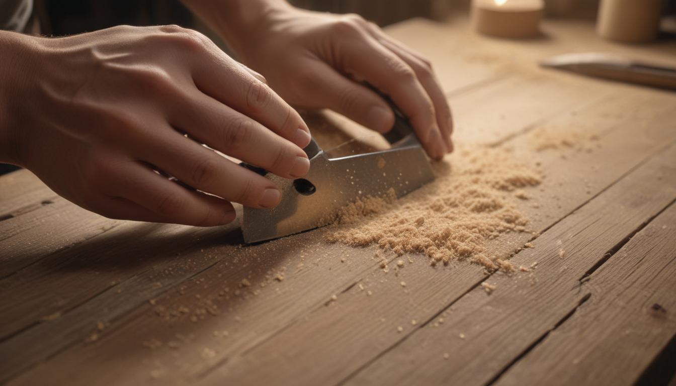 Wooden chair being painted emerald green with chalk paint