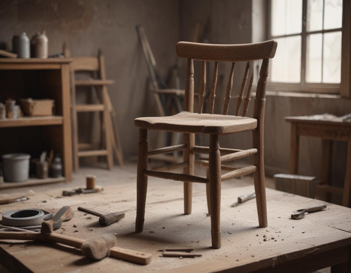 A close-up of a finished furniture piece glazed with a shiny layer of protective varnish, capturing its smooth texture.
